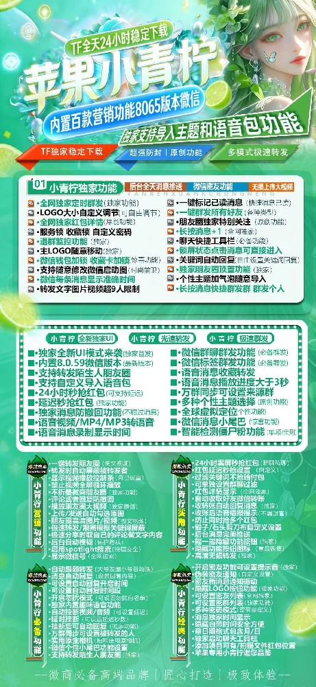 小青柠TF官网-小青柠TF微信分身软件激活码